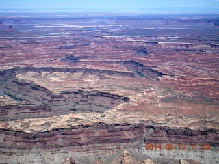 96 8md. aerial - Canyonlands confluence