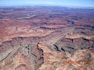 aerial - Dark Canyon area