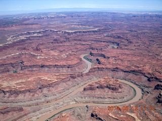 arial - Canyonlands Maze