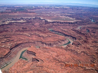 aerial - Canyonlands confluence