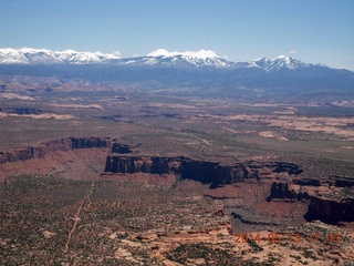 120 8md. aerial - Canyonlands - Lasalle Mountains