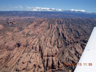 aerial - Moab area - fins