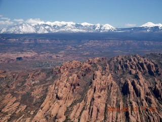 aerial - Moab area - fins