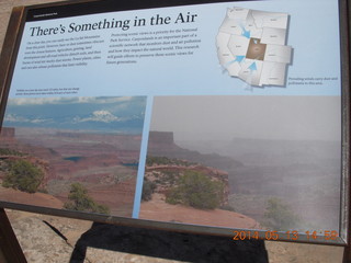 162 8md. Canyonlands National Park sign