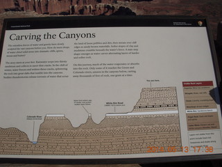 193 8md. Canyonlands National Park - Grandview sign