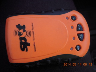 My SPOT locator beacon for the back country