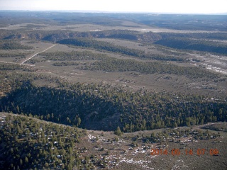 aerial - Willow Flats airstrip