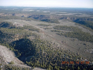 11 8me. aerial - Willow Flats airstrip