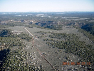 12 8me. aerial - Willow Flats airstrip