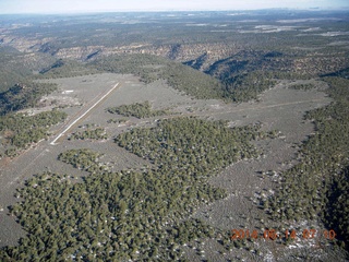 14 8me. aerial - Willow Flats airstrip