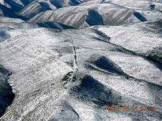 23 8me. aerial - Steer Ridge airstrip