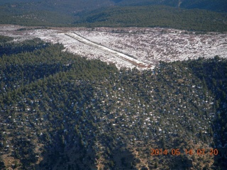 24 8me. aerial - Moon Ridge airstrip