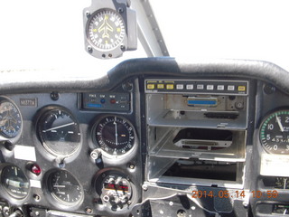 76 8me. instrument panel without radios or transponder
