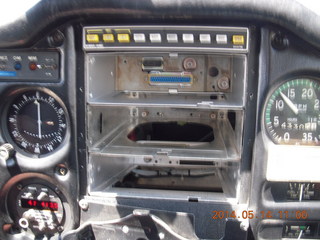 no radios in panel of n8377w