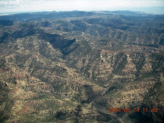 110 8me. aerial - Book Cliffs, Desolation Canyon