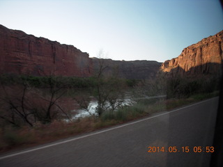 5 8mf. highway 279 drive to Potash Road - Colorado River Canyonlands National Park - Shaefer switchbacks drive