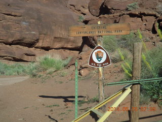 59 8mf. Potash Road drive - Canyonlands National Park entrance
