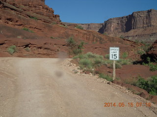 Potash Road drive - Speed limit 15