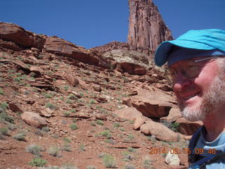 134 8mf. Canyonlands National Park - Lathrop hike - Adam