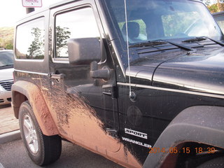 muddy Jeep