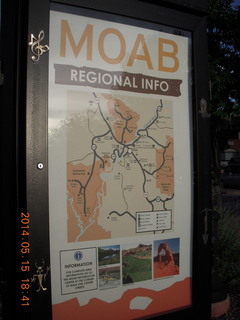 439 8mf. Moab map