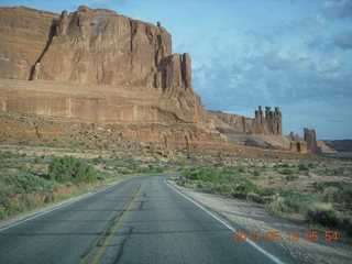 8 8mg. Arches National Park drive