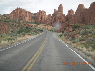 12 8mg. Arches National Park drive