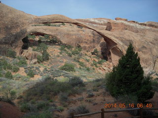 22 8mg. Arches National Park - Devil's Garden hike - Landscape Arch