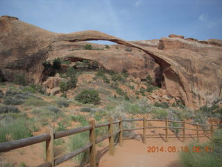 24 8mg. Arches National Park - Devil's Garden hike - Landscape Arch