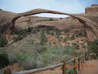 25 8mg. Arches National Park - Devil's Garden hike - Landscape Arch