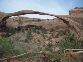 27 8mg. Arches National Park - Devil's Garden hike - Landscape Arch