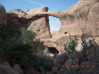 44 8mg. Arches National Park - Devil's Garden hike - Double O Arch
