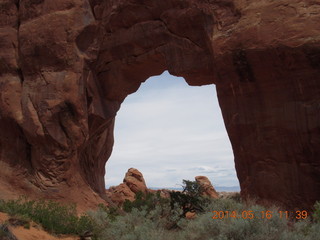 Arches National Park - Devil's Garden hike - Pine Tree Arch