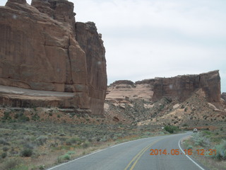 155 8mg. Arches National Park drive