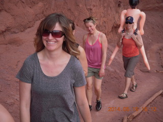 Fisher Tower hike - hiking bachelorette party