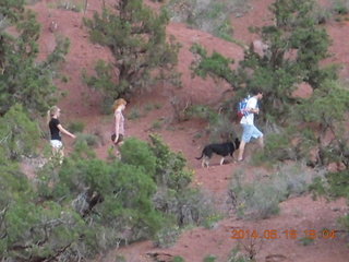 Fisher Tower hike - other hikers
