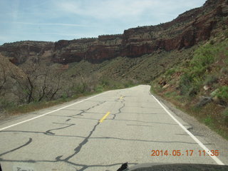 121 8mh. drive to Mack Mesa - Utah highway 128