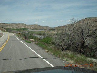 125 8mh. drive to Mack Mesa - Utah highway 128
