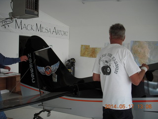 Mack Mesa airport - Steve's back