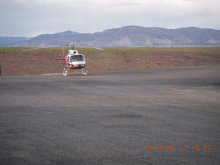 171 8mh. Mack Mesa airport - helicopter