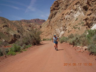 Onion Creek drive - Adam running