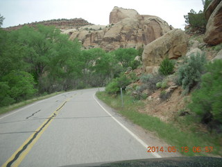 15 8mj. driving to Needles