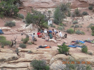 Canyonlands National Park - Needles - Elephant Hill + Chesler Park hike - campers