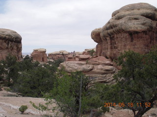 Canyonlands National Park - Needles - Elephant Hill + Chesler Park hike - rugged Jeep road