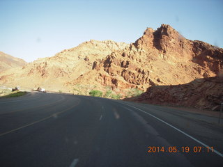 2 8mk. drive from Moab to Canyonlands Field (CNY)