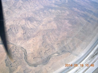 23 8mk. aerial - north of Moab