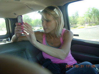 Michelle S taking a picture