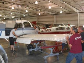 Greeley (GXR), Beegles, reassembly of n8377w
