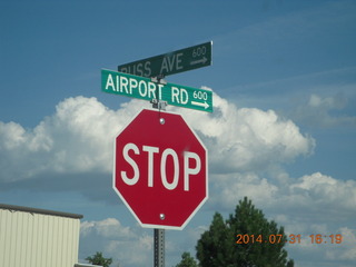 Airport Road at Greeley Airport (GXY)