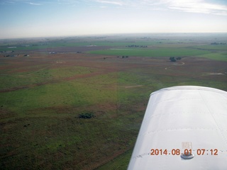aerial near Greeley - Platte Valley (18V) airport